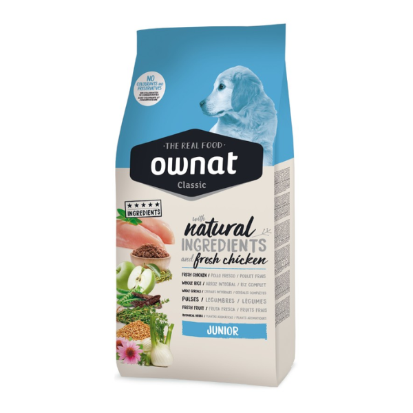 Ração Cão Ownat Classic Júnior