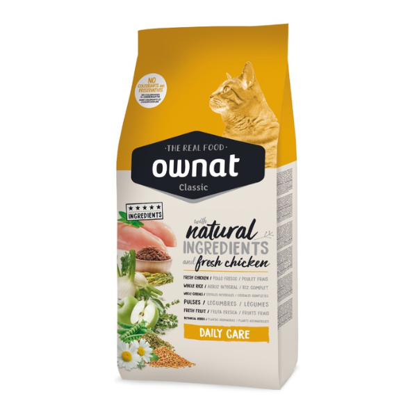 Ração Gato Ownat Classic Daily Care