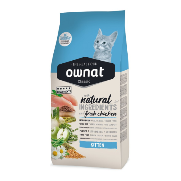 Ração Gato Ownat Classic Kitten