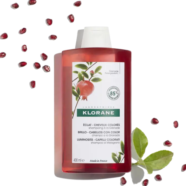Klorane Champô Romã Cabelos Pintados 400ml – Farmácia Rodrigues Rocha