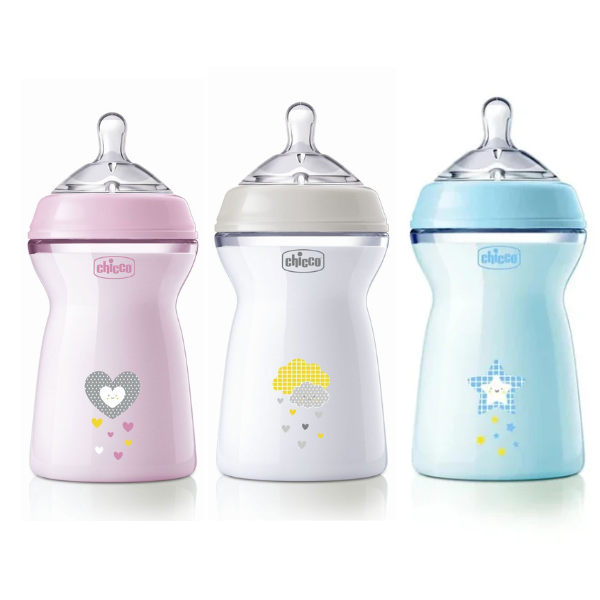 Chicco Biberão NaturalFeeling 330 ml - Fluxo Rápido - Farmácia Rodrigues Rocha