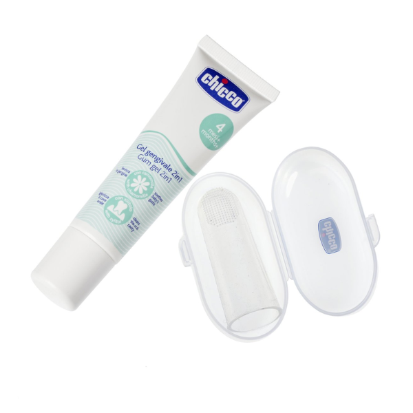 Chicco Kit Gel Gengival 4M+