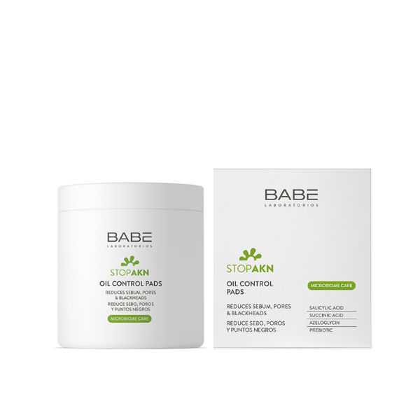 Babé Stop AKN Oil Control Pads - Farmácia Rodrigues Rocha
